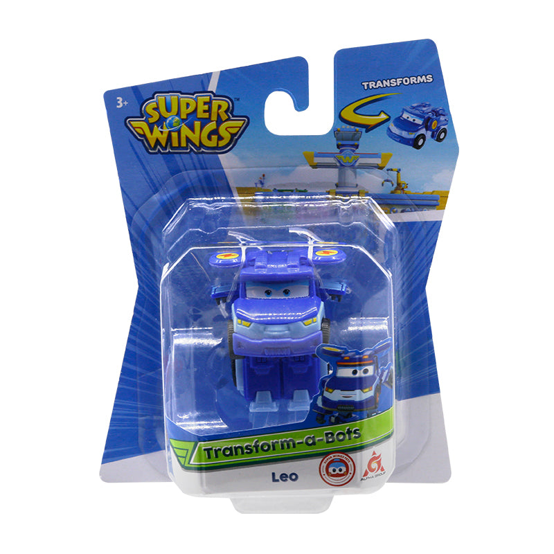 Đồ chơi Robot Biến Hình Cỡ Nhỏ Leo Mạnh mẽ SUPERWINGS YW750032