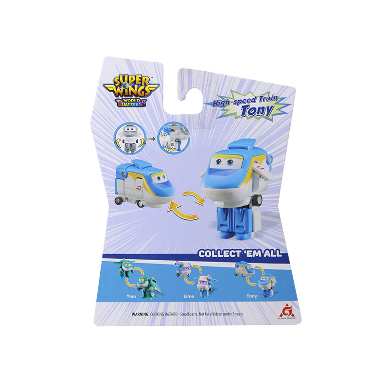 Robot Biến Hình Cỡ Nhỏ Tony thần tốc SUPERWINGS YW760036