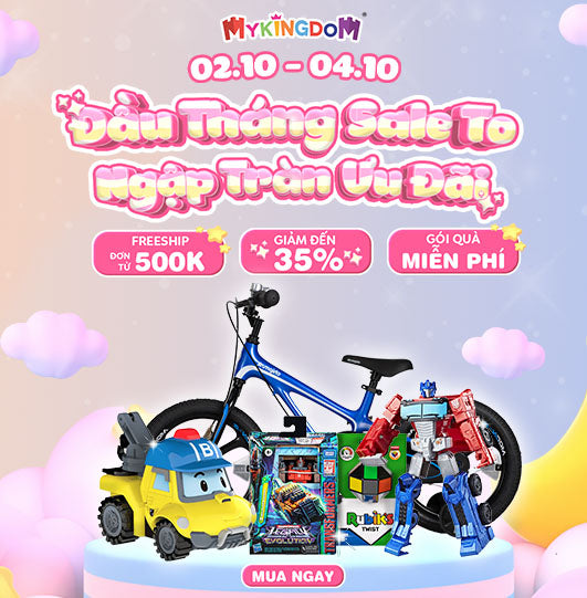 Đầu tháng sale to - Ngập tràn ưu đãi cùng Mykingdom