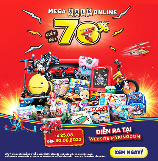 [MEGA SALE ONLINE 2023] Giờ vàng giá sốc - Đồ chơi chính hãng chưa bao giờ rẻ đến thế