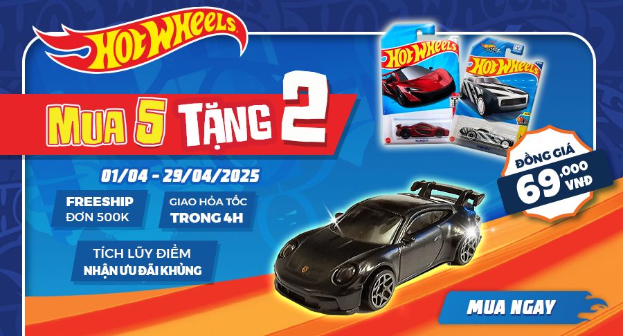 Mua 5 Tặng 2 - Sưu Tập Siêu Xe Hot Wheels C4982 Cực Chất!