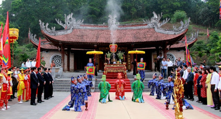 Các hoạt động ngày Giỗ Tổ Hùng Vương trang nghiêm, ý nghĩa
