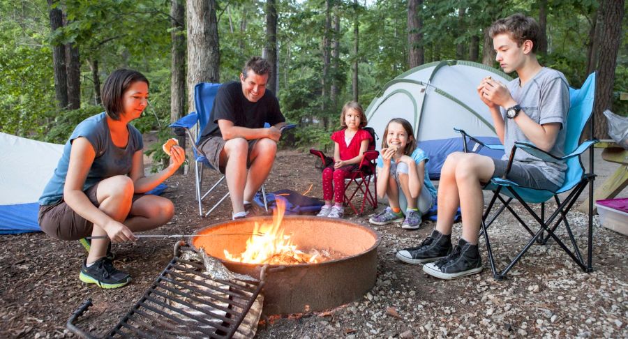 List địa điểm cắm trại cho gia đình gần gũi thiên nhiên
