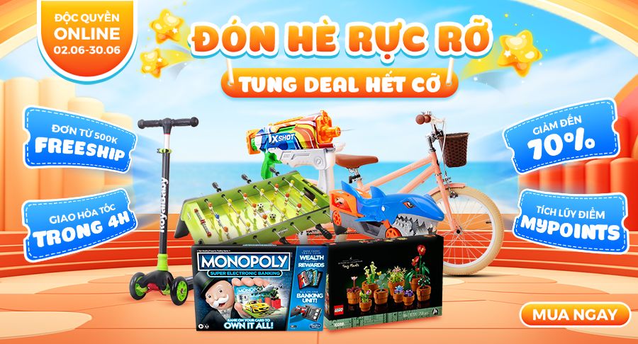 Đón hè rực rỡ - Tung deal hết cỡ