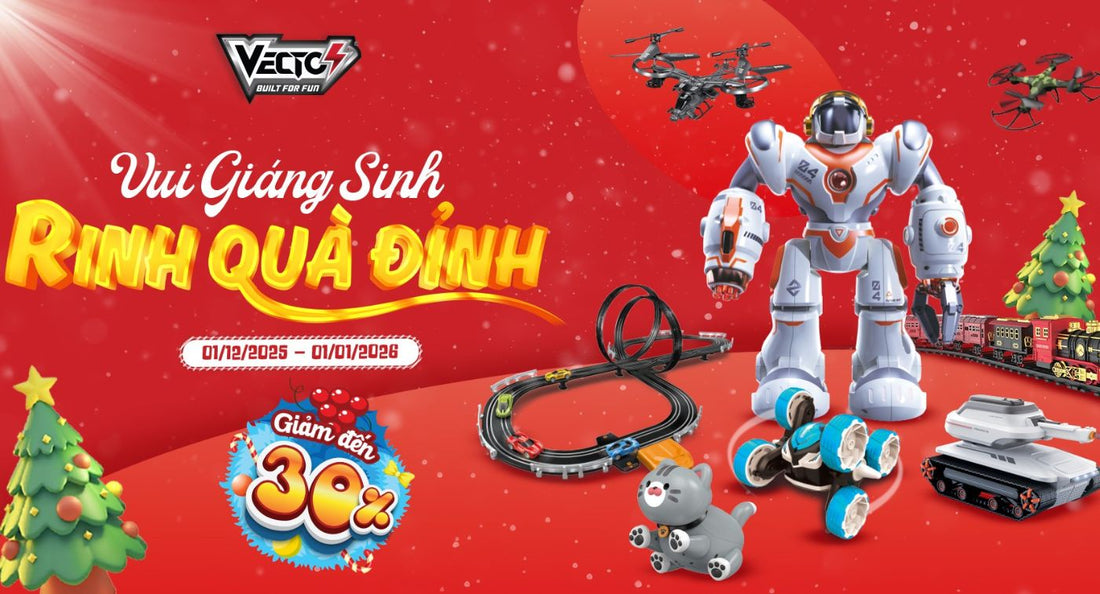 Gợi ý đồ chơi Vecto cho trẻ 3 - 8 tuổi: Chọn đúng mẫu, chơi đúng cách