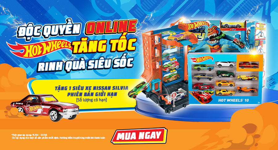 Hot Wheels tăng tốc - Rinh quà siêu sốc