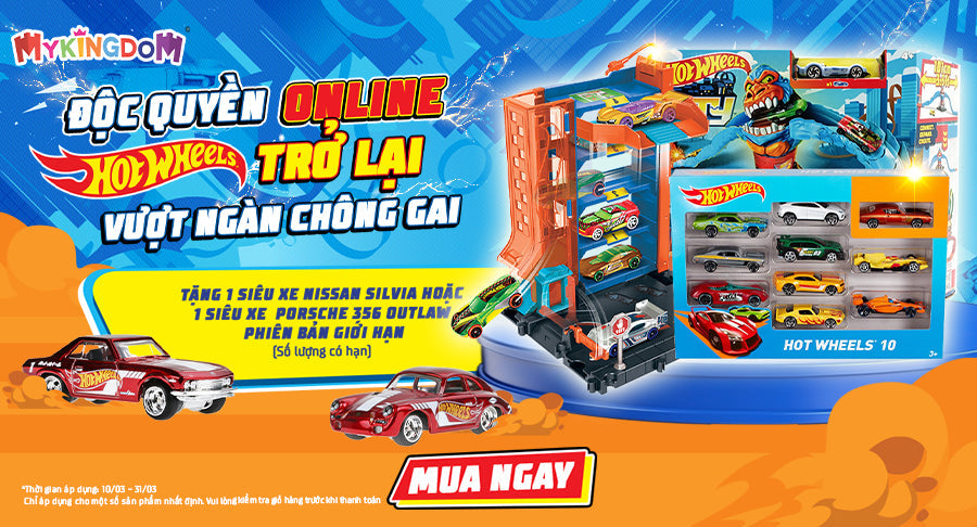 Độc quyền Online - Hot Wheels trở lại vượt ngàn chông gai