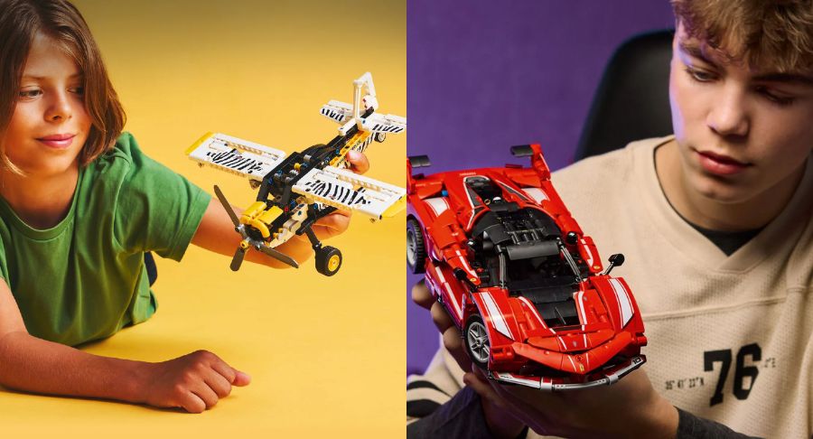 Top 10 LEGO Technic giúp bé phát triển tư duy tuyệt vời