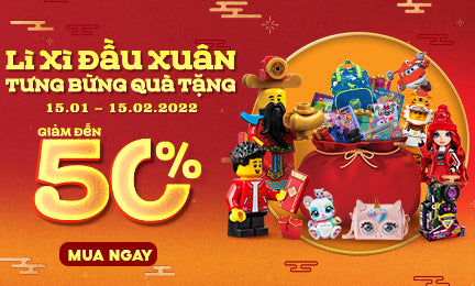 Mykingdom lì xì "khủng" đầu năm: Giảm đến 50% cùng nhiều quà tặng chất