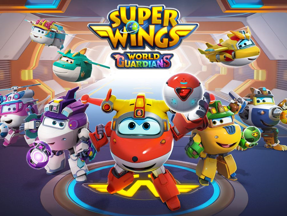 Sưu tập bộ đồ chơi Super Wings Robot biến hình và Quả cầu sức mạnh cực hot