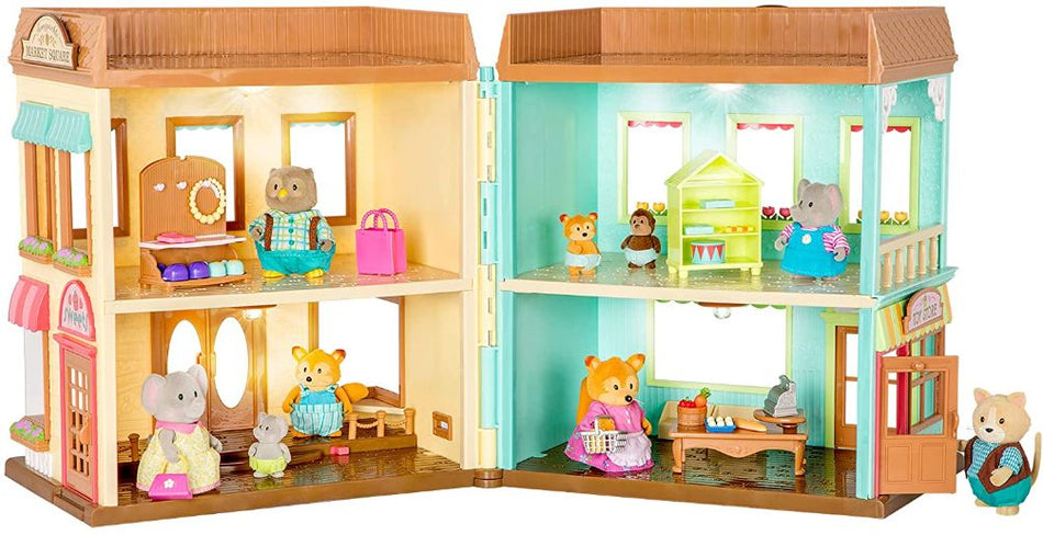 Luyện trí thông minh cho con với đồ chơi tưởng tượng Li'l Woodzeez thú vị