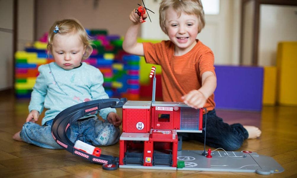 Children explore the world around them with super cool Siku model toys