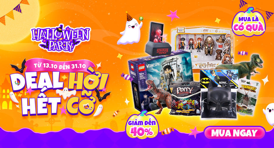Halloween Party - Deal hời hết cỡ: Quà Halloween cho bé 2025