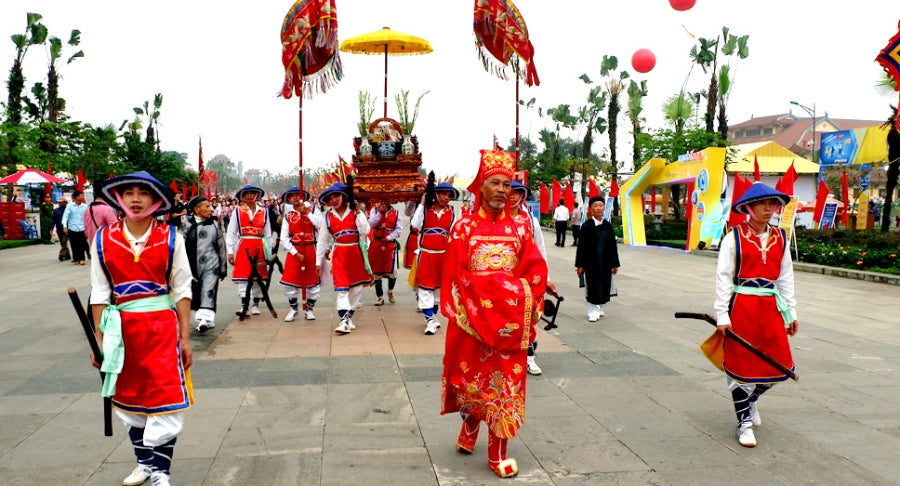 Tìm hiểu trang phục tế lễ ngày Giỗ Tổ Hùng Vương
