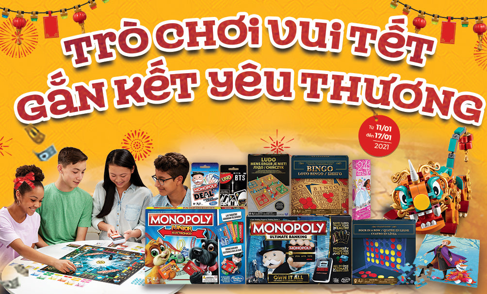 Ở nhà vẫn vui "nổ trời" với "Trò chơi vui Tết" từ Mykingdom