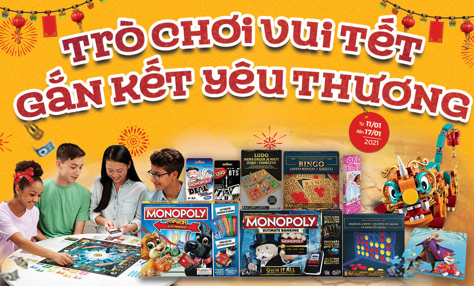 Ở nhà vẫn vui "nổ trời" với "Trò chơi vui Tết" từ Mykingdom