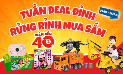 Tuần deal đỉnh lại về, cùng Mykingdom săn đồ chơi giảm sốc đến 40%