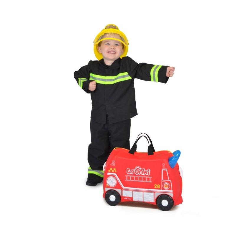 Vali trẻ em - Xe cứu hỏa Frank TRUNKI 0254-GB01
