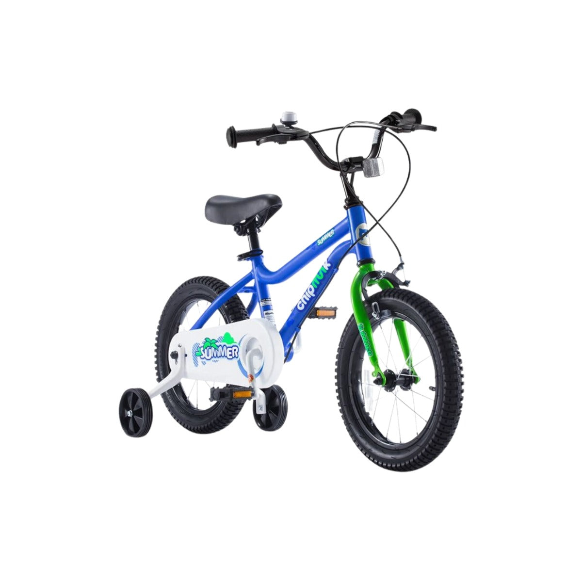 Xe Đạp Trẻ Em Chipmunk 14 Inch Màu Xanh Cm14-1