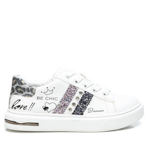 Giày Sneakers Kids PU Sparkle Silver XTI KIDS 057968