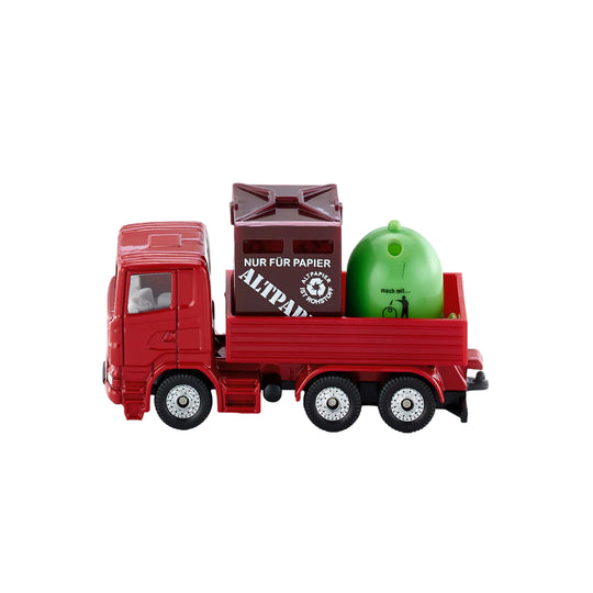 Mô Hình Xe Chở Rác Tái Chế SIKU 0828