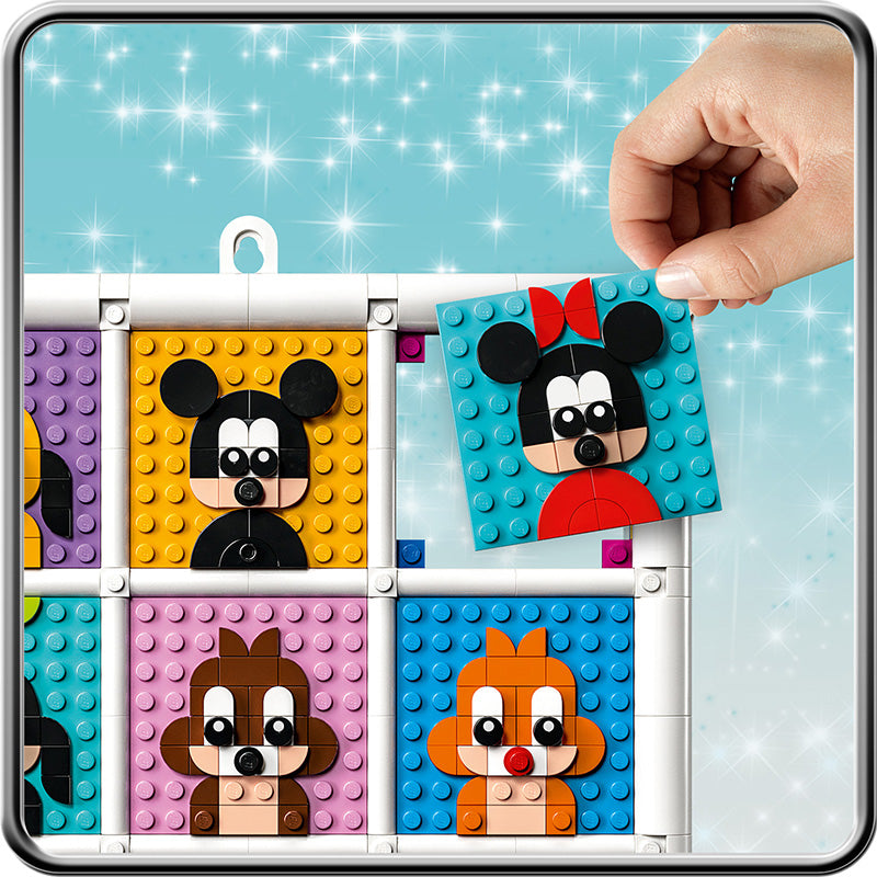 Đồ chơi lắp ráp Khung tranh kỉ niệm nhân vật Disney 100 LEGO DISNEY PRINCESS 43221