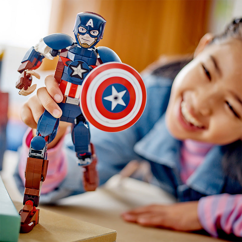 Đồ chơi lắp ráp Mô hình đội trưởng Mỹ Captain America - LEGO SUPERHEROES 76258
