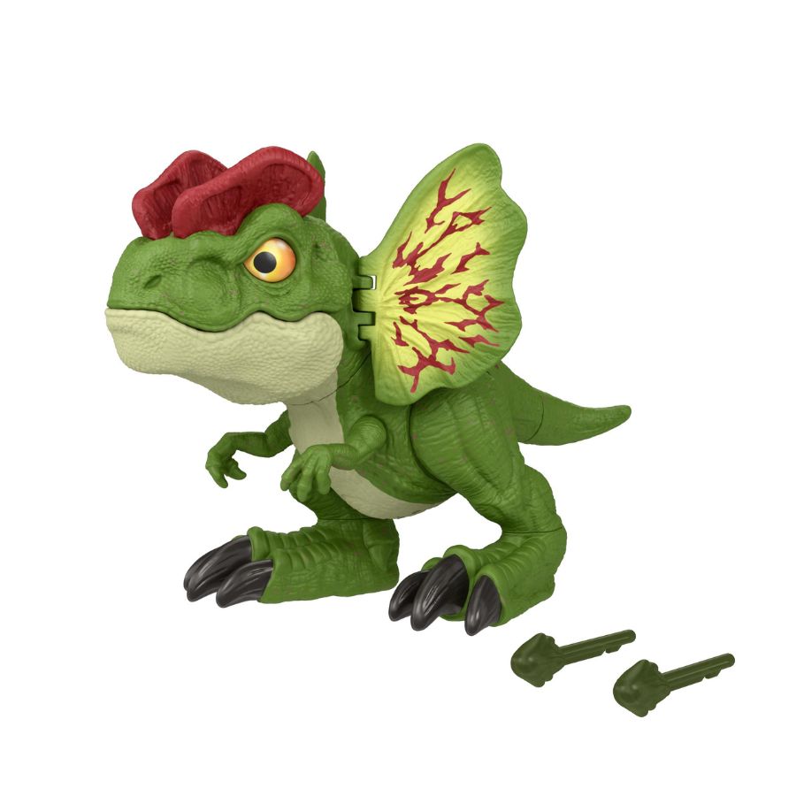 Dino Jurassic World Dilophosaurus Toy Imaginext Jurassic World