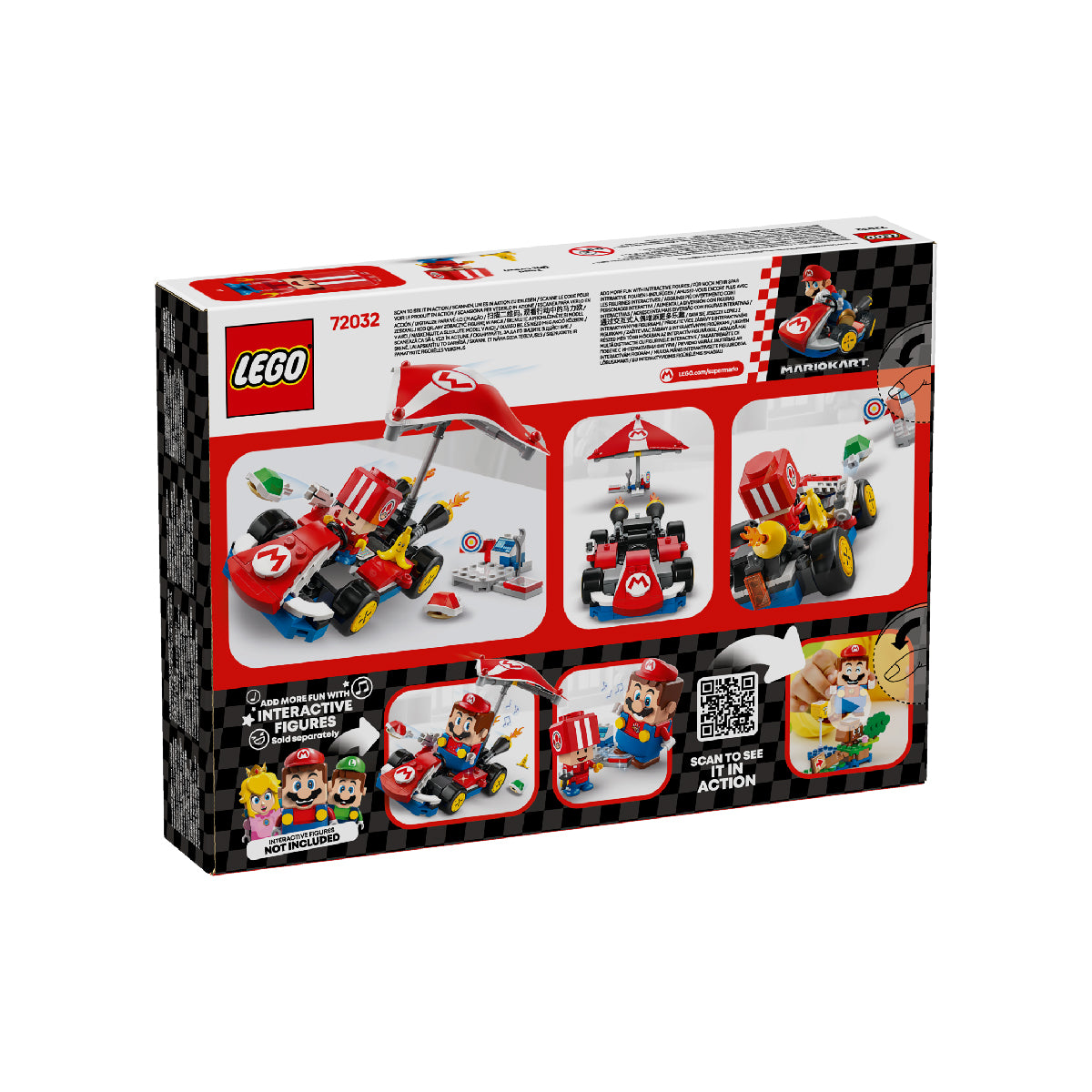 Đồ Chơi Lắp Ráp Xe Kart Tiêu Chuẩn LEGO SUPER MARIO 72032