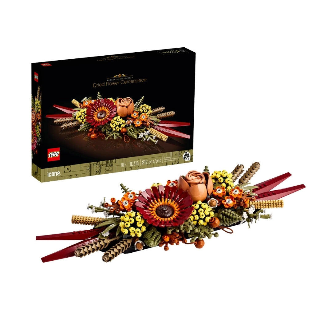 Đồ Chơi Lắp Ráp Hoa Khô Trang Trí Lego LEGO BOTANICALS 10314 (812 Chi Tiết)