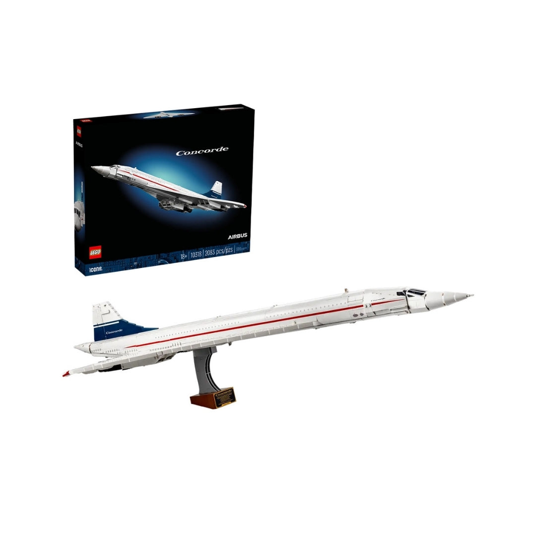 Đồ Chơi Lắp Ráp Máy Bay Siêu Thanh Concorde LEGO ADULTS 10318