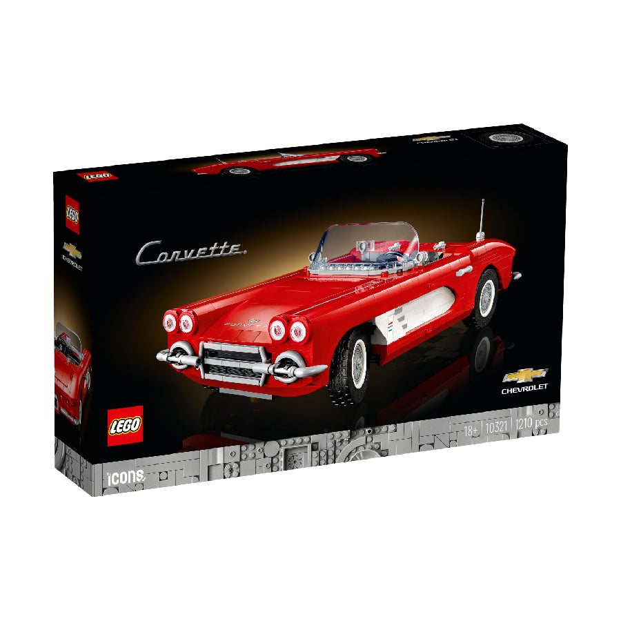 1961 Chevrolet Corvette Supercar assembly toy LEGO ADULTS 10321