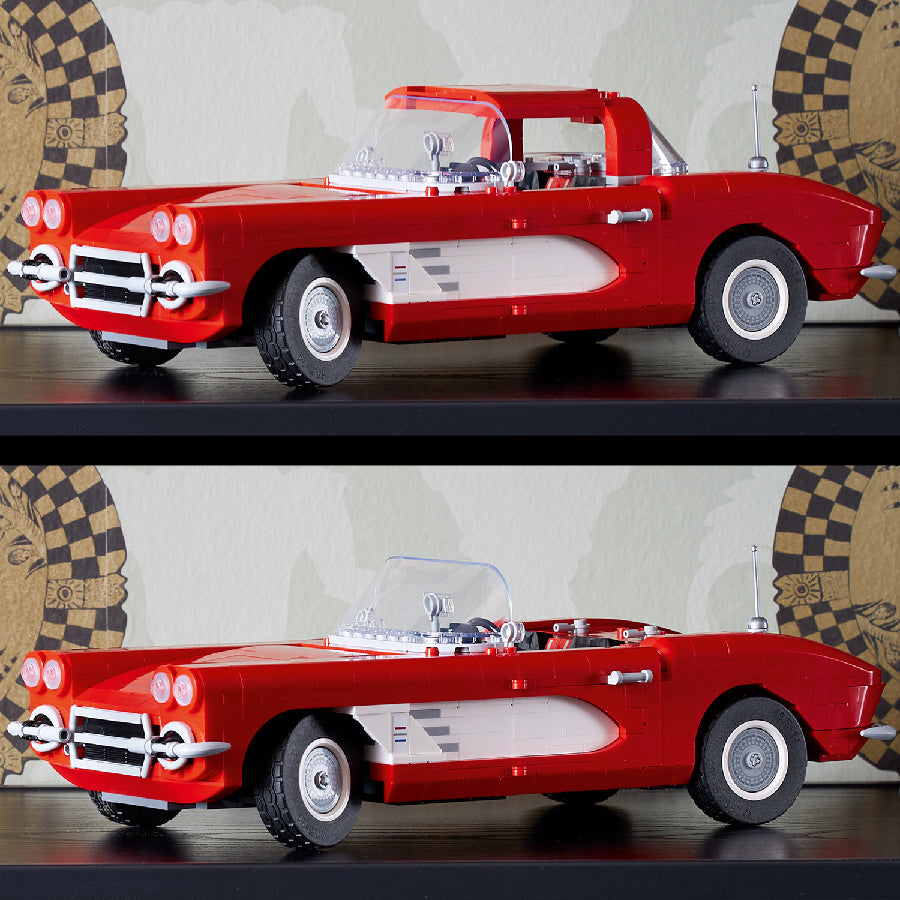 1961 Chevrolet Corvette Supercar assembly toy LEGO ADULTS 10321