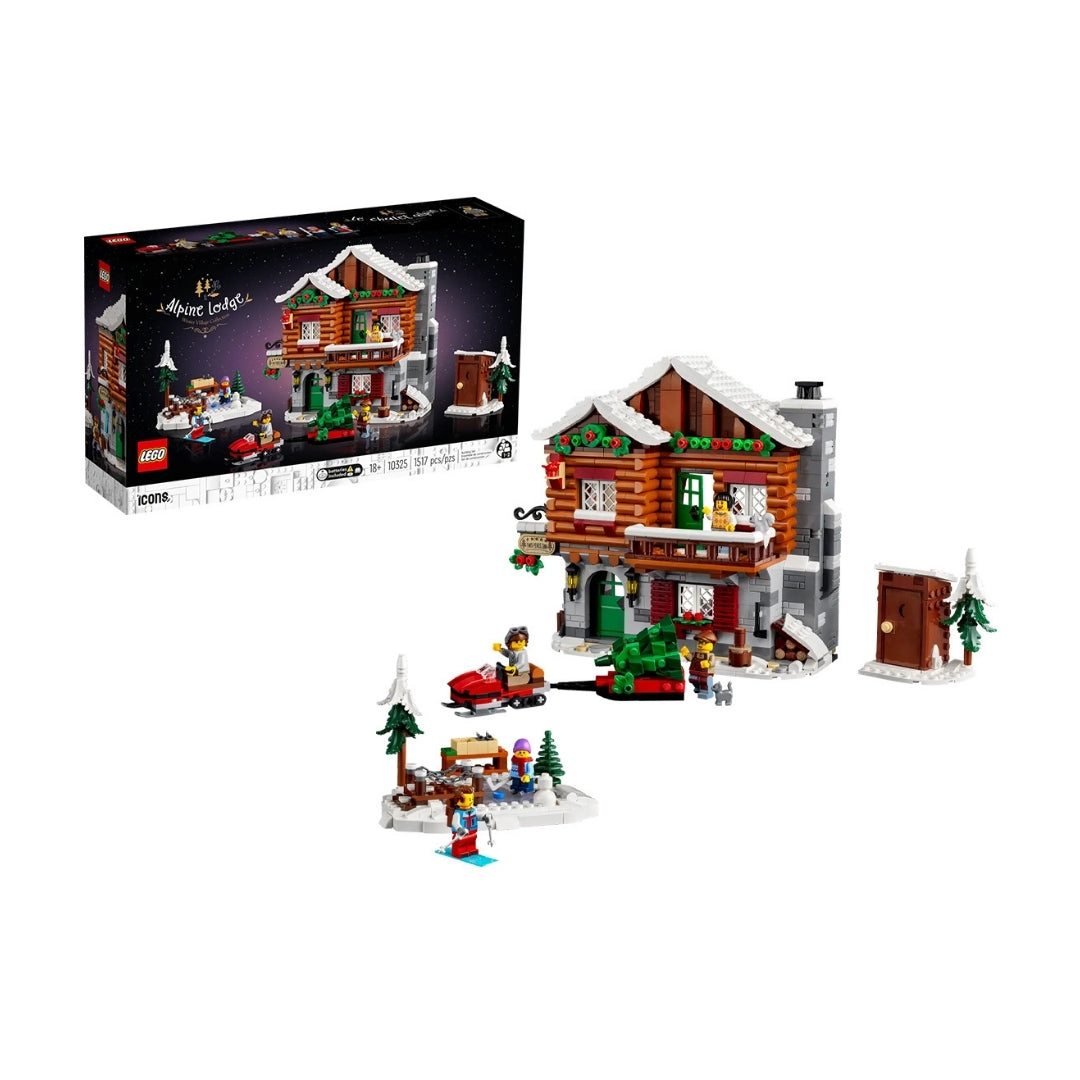 Đồ Chơi Lắp Ráp Nhà Nghỉ Giáng Sinh Vùng Núi LEGO ADULTS 10325