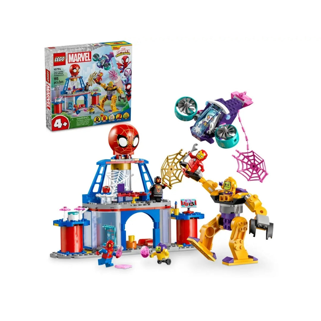 Đồ Chơi Lắp Ráp Trụ Sở Của Người Nhện & Người Sắt Lego Spidey 10794