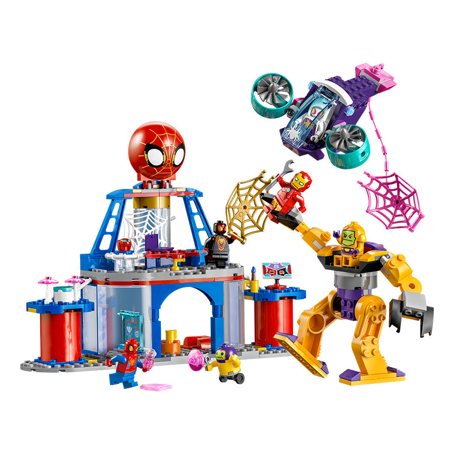 LEGO SPIDEY 10794 Spider-Man & Iron Man Headquarters building toy