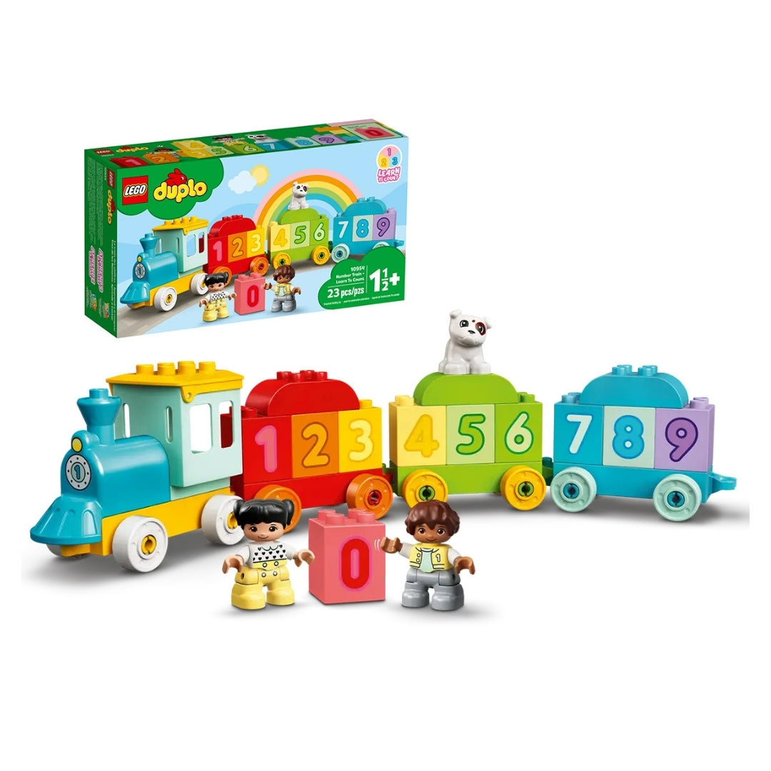 Đồ Chơi Lắp Ráp Tàu Lửa Học Đếm Số Lego Duplo 10954