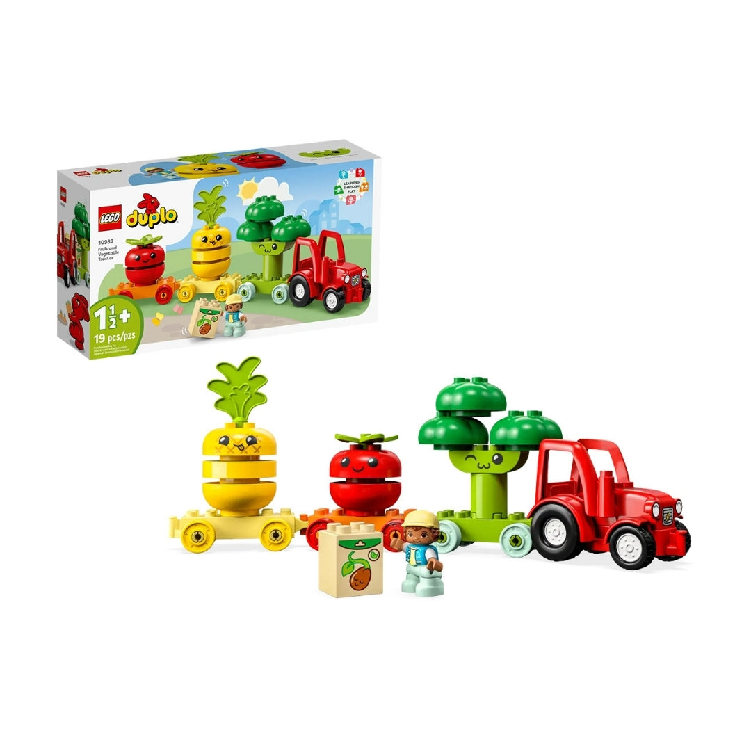 Đồ Chơi Lắp Ráp Đoàn Tàu Rau Củ Hữu Cơ Lego Duplo 10982