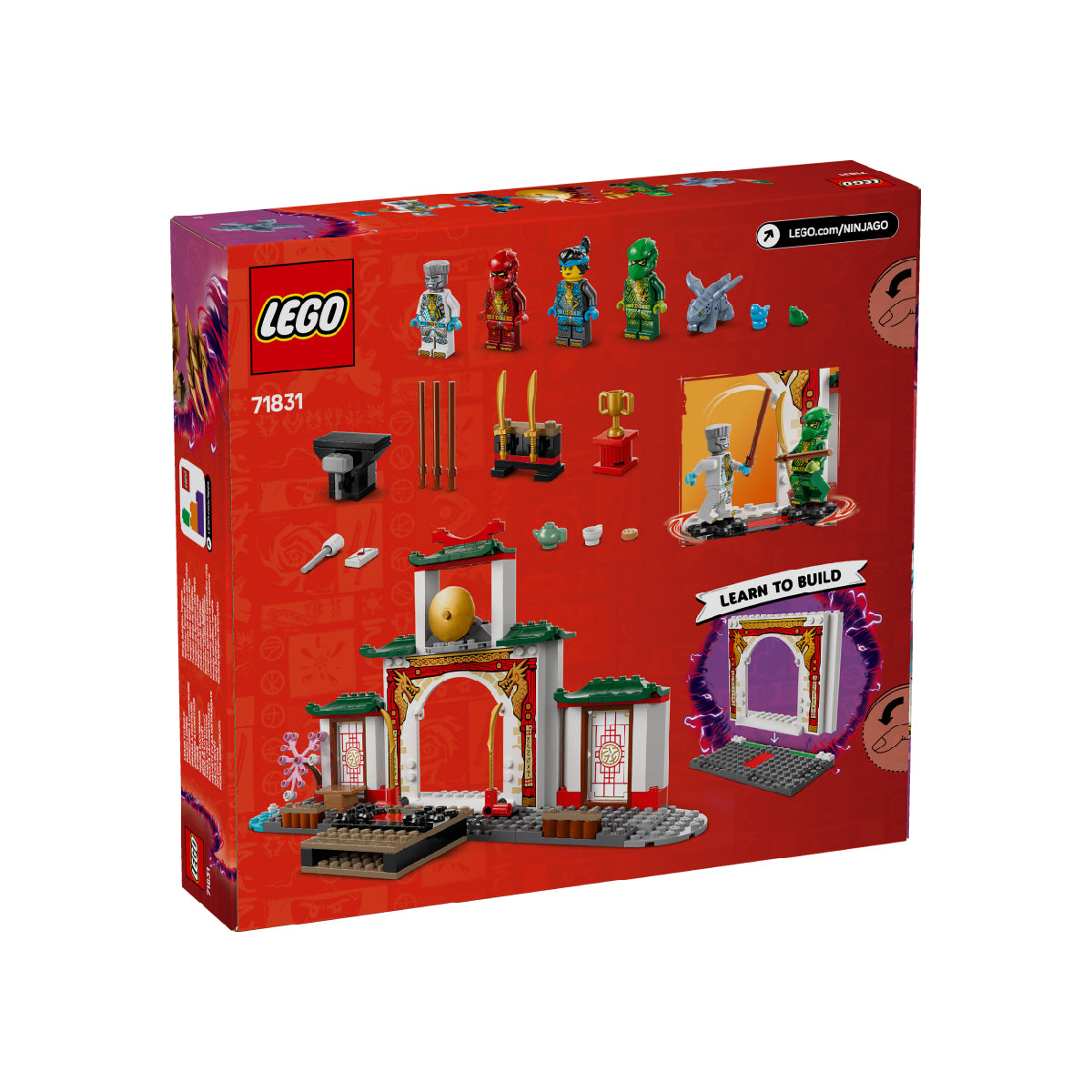 Đồ Chơi Lắp Ráp Đền Ninja Spinjitzu LEGO NINJAGO 71831
