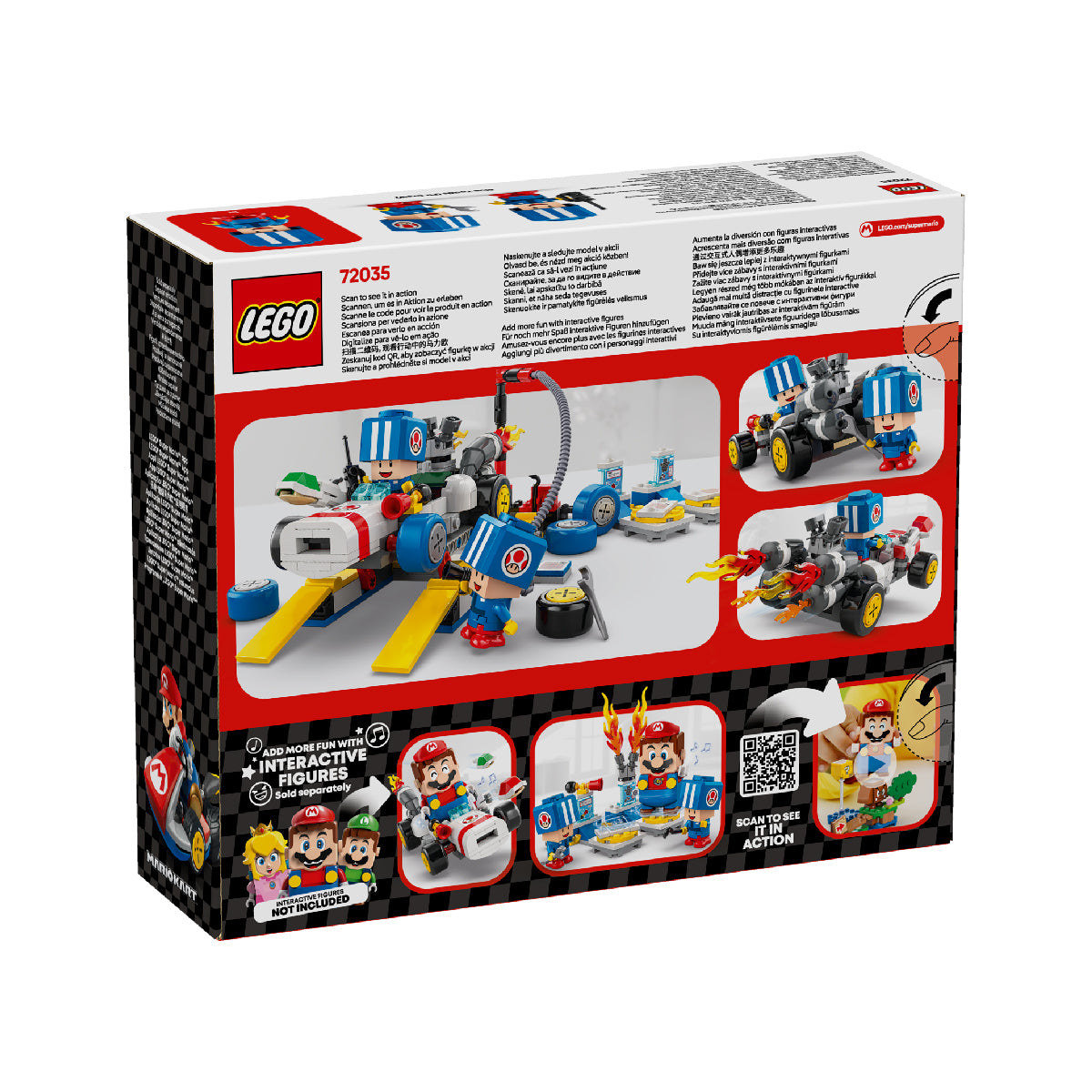 Đồ Chơi Lắp Ráp Gara Của Toad LEGO SUPER MARIO 72035