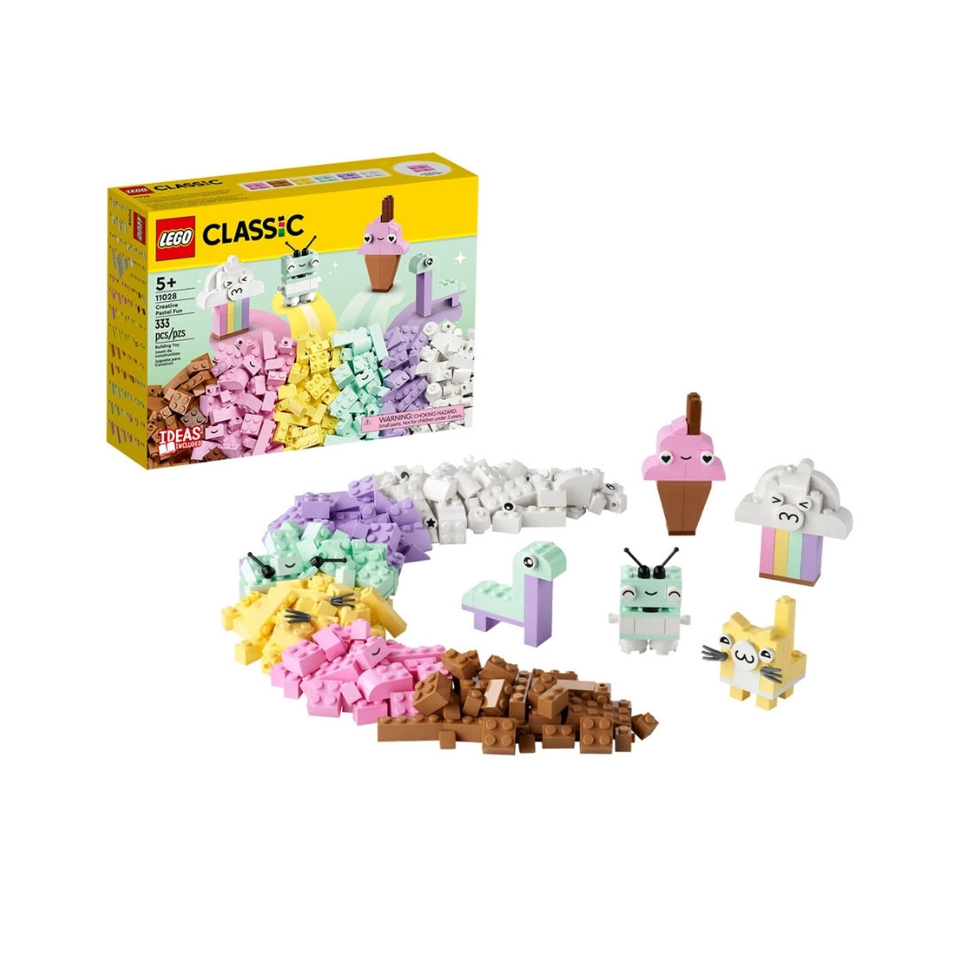Đồ Chơi Lắp Ráp Bộ Gạch Sáng Tạo Pastel Dễ Thương Lego Classic 11028