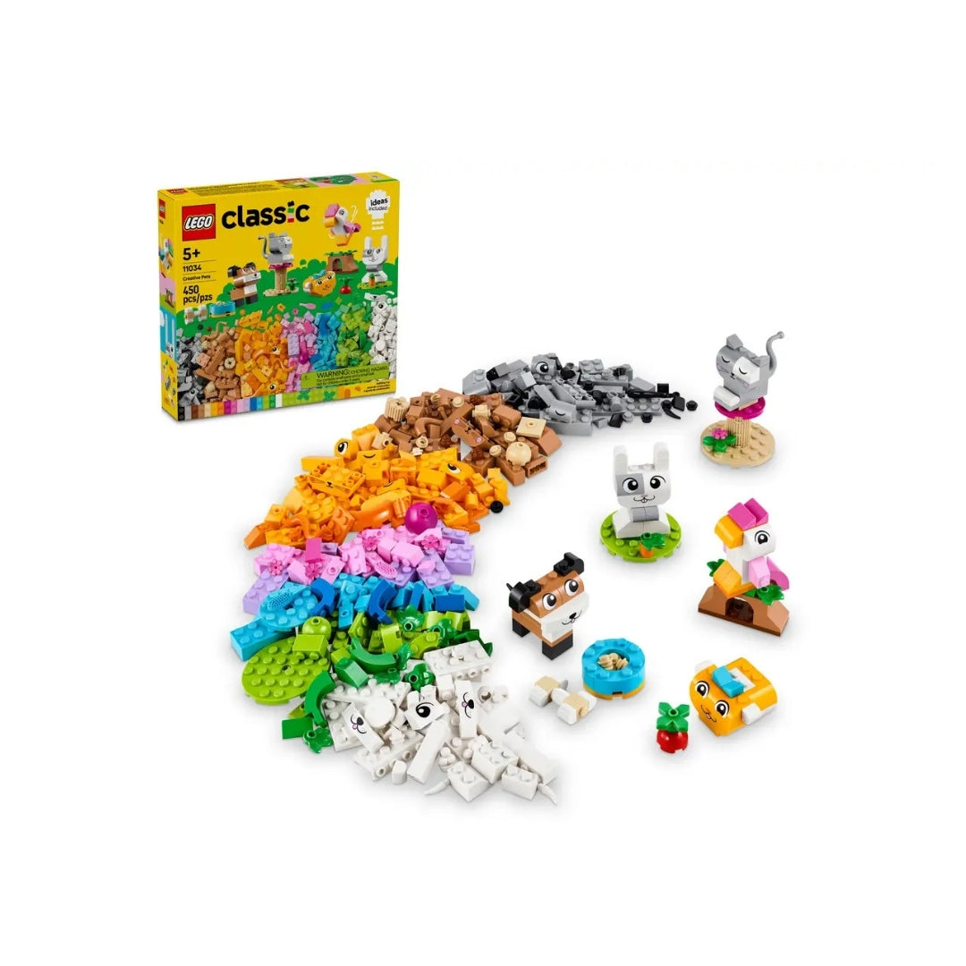 Đồ Chơi Lắp Ráp Bộ Gạch Sáng Tạo Chủ Đề Động Vật Lego Classic 11034