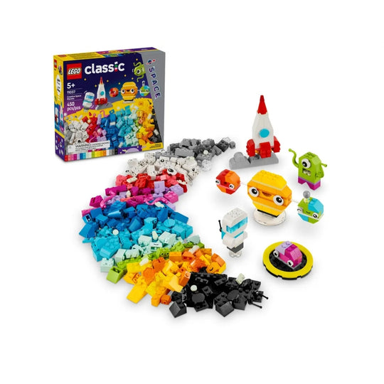 Đồ chơi lắp ráp Bộ gạch sáng tạo chủ đề không gian LEGO CLASSIC 11037 (450 chi tiết)