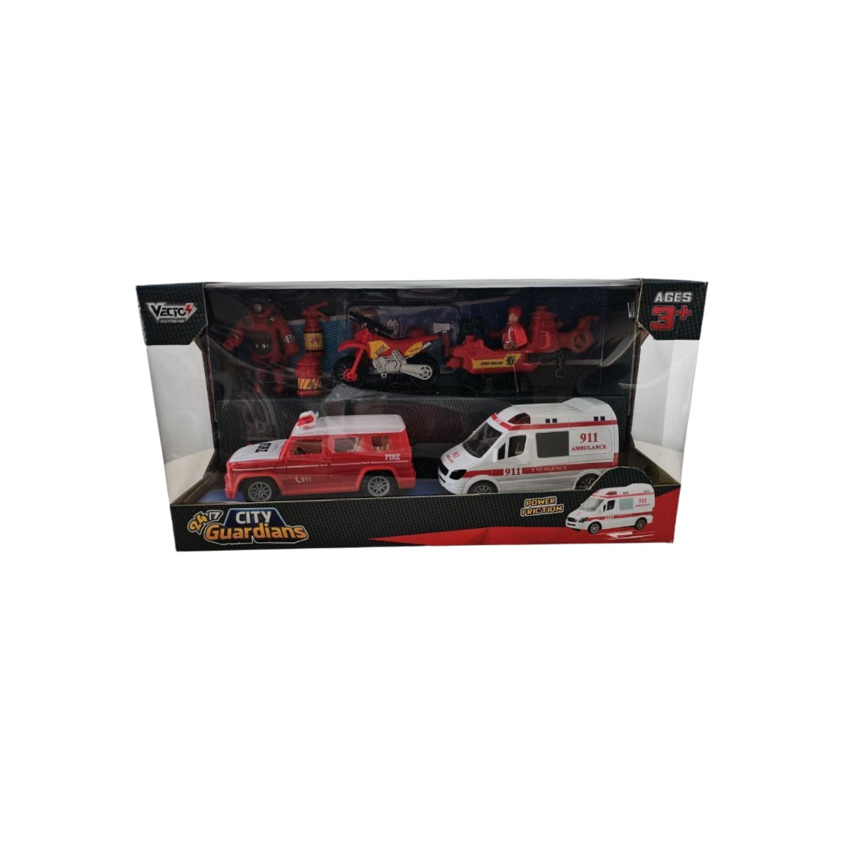 Bộ Đồ Chơi Vệ Binh Thành Phố - Cứu Hỏa VECTO VT9937A
