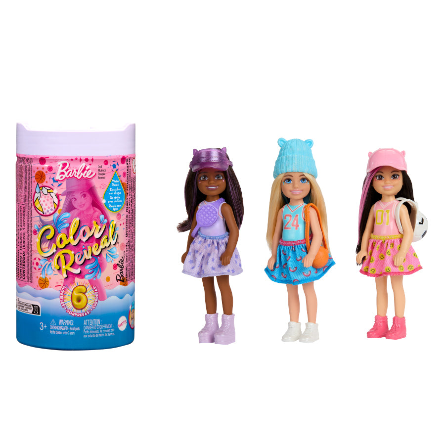 Búp Bê Chelsea Đổi Màu - Phiên Bản Thời Rang Sporty Barbie Hkt85