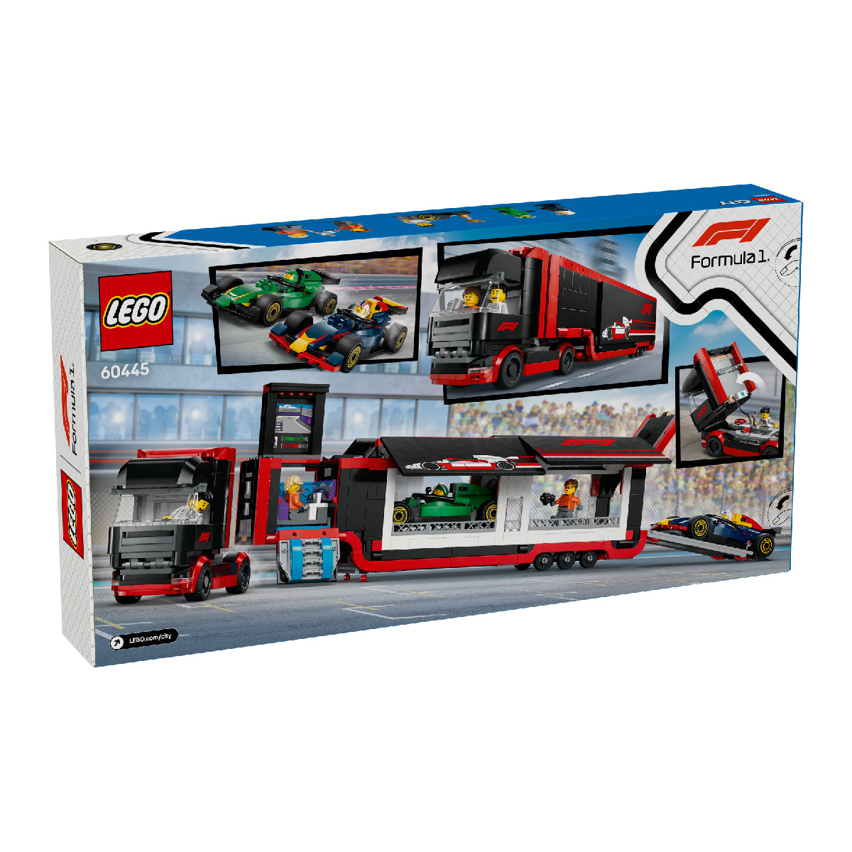 do-choi-lap-rap-xe-van-chuyen-xe-dua-f1-lego-city-60445-011