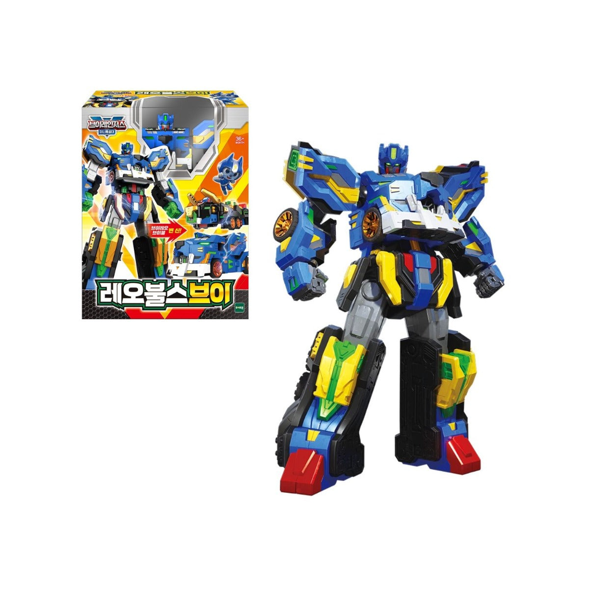 Siêu Robot Hộ Thần Mãnh Sư Kim Ngưu Leo Bull V MINIFORCE 503009