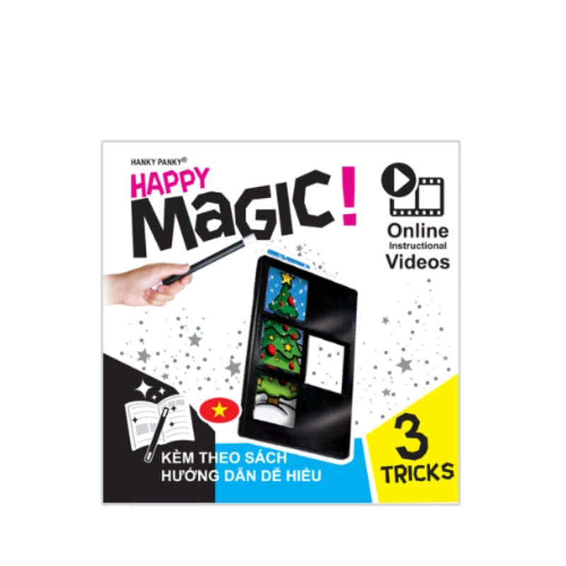 Đồ Chơi Trẻ Em: Bộ 3 Trò Ảo Thuật Xếp Hình Cây Hanky Panky Hp1910