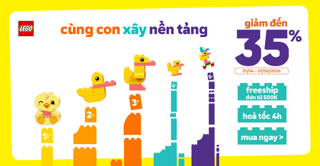 LEGO cho bé giảm đến 35%