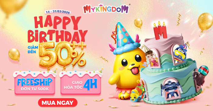 Quà sinh nhật từ Mykingdom -50%